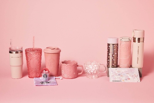 スターバックス“桜モチーフ”のグッズ第2弾、桜を描いたステンレスボトル&くすみピンクのタンブラーコピー スターバックス“桜モチーフ”のグッズ第2弾、桜を描いたステンレスボトル&くすみピンクのタンブラーコピー