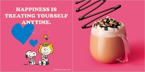 スターバックス×「ピーナッツ」第2弾、“スヌーピーの好物”表現したクッキー入りフラペチーノなどコピー スターバックス×「ピーナッツ」第2弾、“スヌーピーの好物”表現したクッキー入りフラペチーノなどコピー