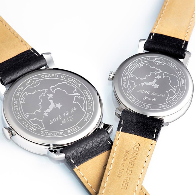 スタージュエリーから新作ペアウォッチ、イニシャルや記念日が刻印可能コピー