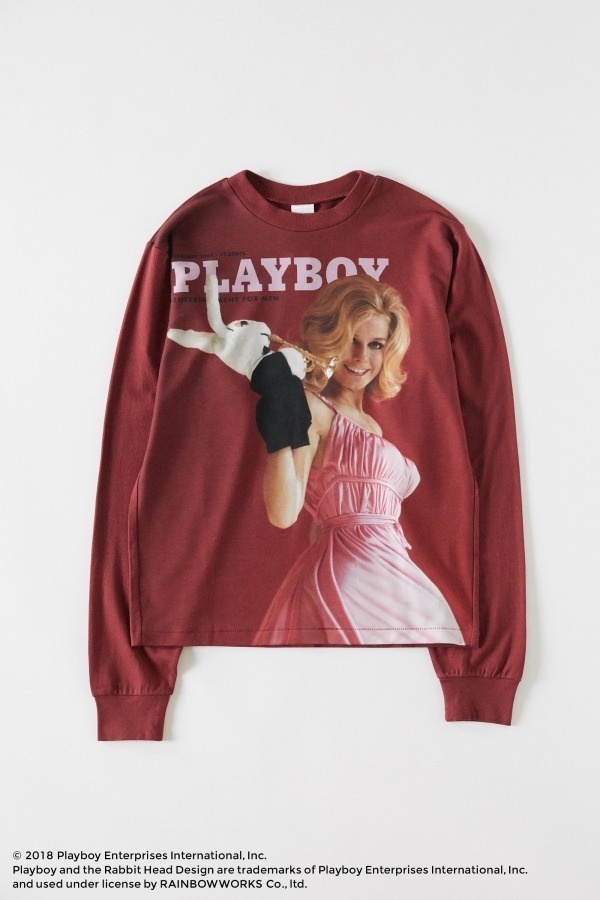 マウジー×プレイボーイ、50～60年代発行のマガジンカバーをモチーフにしたTシャツなどコピー