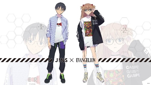 JINS×エヴァンゲリオンの初号機サングラス“虹色ミラーレンズ”を装着、2号機メガネもコピー JINS×エヴァンゲリオンの初号機サングラス“虹色ミラーレンズ”を装着、2号機メガネもコピー