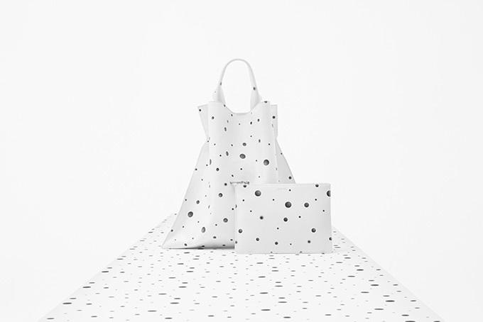 ジル・サンダー×nendo - モノトーンドット柄のスニーカーやTシャツ、バッグなど発売コピー