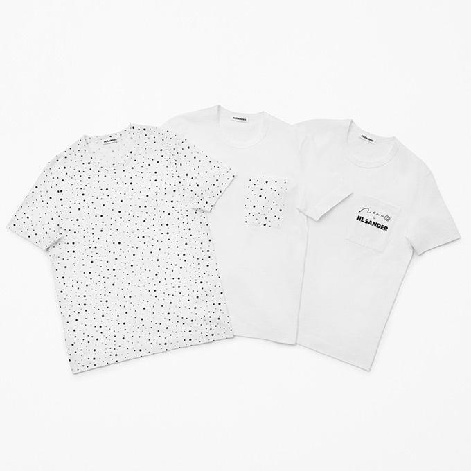 ジル・サンダー×nendo - モノトーンドット柄のスニーカーやTシャツ、バッグなど発売コピー