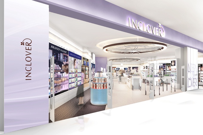 日本最大級ラグジュアリーコスメ編集ストア「INCLOVER」1号店がラゾーナ川崎プラザにオープンコピー