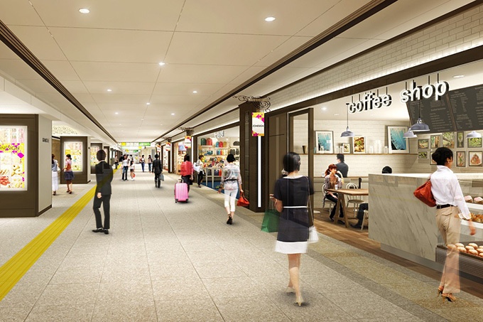 東京駅地下に新商業空間「グランスタ丸の内」新ビューティー&グルメゾーン誕生コピー 東京駅地下に新商業空間「グランスタ丸の内」新ビューティー&グルメゾーン誕生コピー