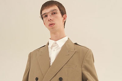 ジョン ローレンス サリバン 17年春夏メンズコレクション - 素材でひねりを加えモダンミリタリーに