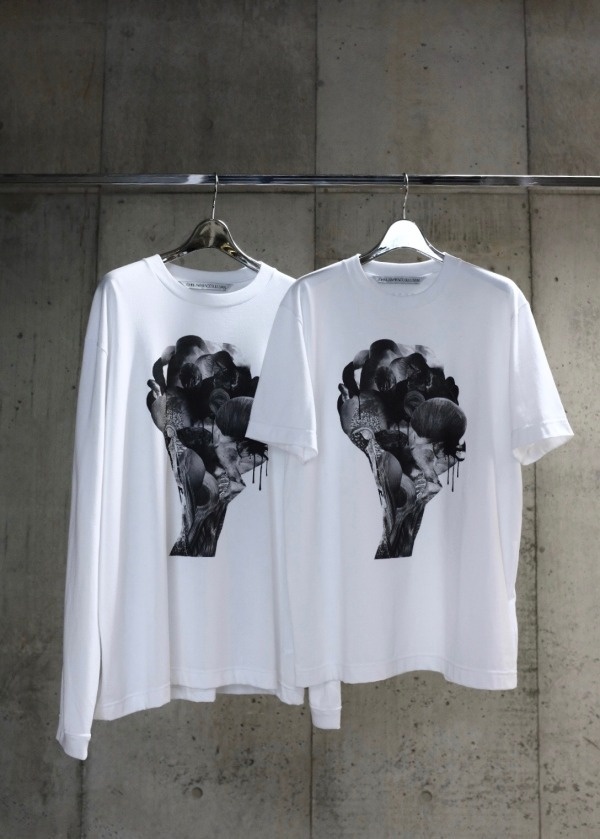ジョン ローレンス サリバン直営店限定グラフィックTシャツ、パリのデザインデュオとコラボコピー