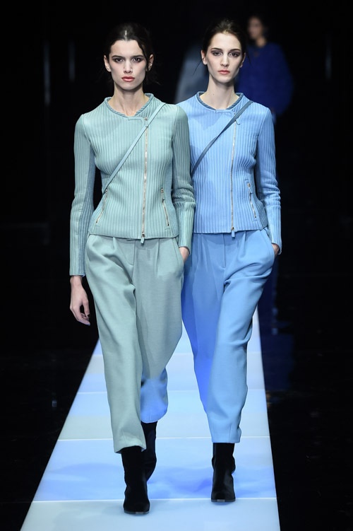 ジョルジオ アルマーニ 2015-16年秋冬コレクション - 色彩の狭間、ジャケット×パンツを再提案コピー