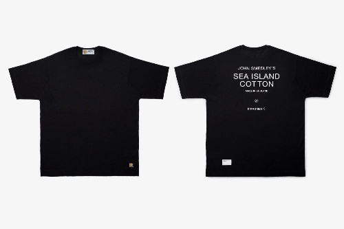 藤原ヒロシのフラグメントとジョン スメドレーコラボ第2弾“最高級素材”のニットTシャツパックコピー