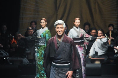 ジョウタロウ サイトウ 2014-15年秋冬コレクション - 着物で表わす都会の花