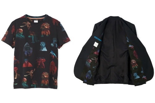 ポール・スミス×MIB最新作、ブラックスーツやエイリアン柄Tシャツなどがメンズ＆ウィメンズから