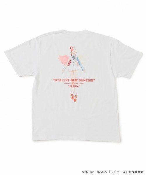 ジャーナル スタンダード×『ONE PIECE FILM RED』歌手“ウタ”のライブTシャツコピー ジャーナル スタンダード×『ONE PIECE FILM RED』歌手“ウタ”のライブTシャツコピー