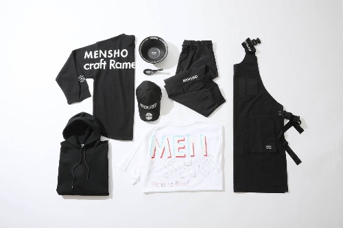 ラーメン店「MENSHO」とジャーナル スタンダードのコラボウェア、新宿Flags店オープン記念コピー