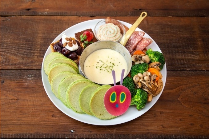 J.S. パンケーキ カフェ×『はらぺこあおむし』カラフルないもむし&ちょうちょのパンケーキコピー J.S. パンケーキ カフェ×『はらぺこあおむし』カラフルないもむし&ちょうちょのパンケーキコピー