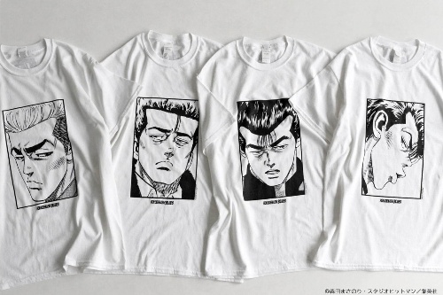 ジャーナル スタンダード×人気漫画『ろくでなしBLUES』のTシャツ、帝拳メンバーや四天王が集結