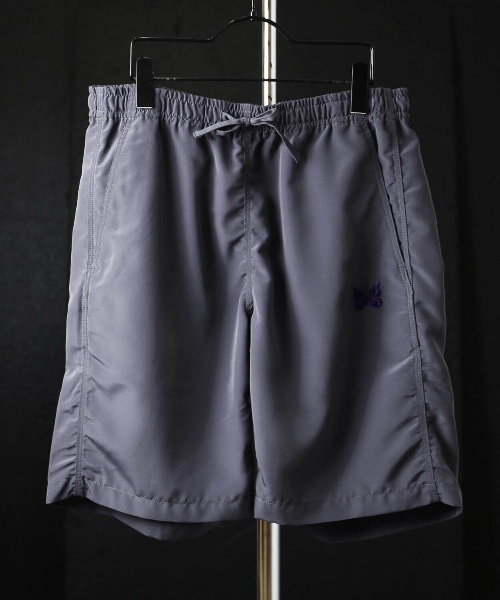 ニードルズ×ジャーナル スタンダードのシャツ&ハーフパンツ、スモーキーなパープル・ベージュでコピー ニードルズ×ジャーナル スタンダードのシャツ&ハーフパンツ、スモーキーなパープル・ベージュでコピー
