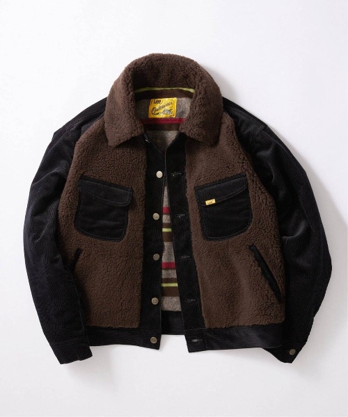 Lee、コーデュロイ×ボアのグリズリージャケット - ジャーナル スタンダード別注でコピー Lee、コーデュロイ×ボアのグリズリージャケット - ジャーナル スタンダード別注でコピー