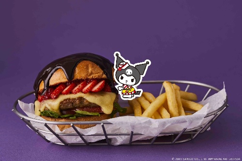 サンリオキャラクターズ“マイメロディ&シナモロール”のパンケーキ、J.S. パンケーキ カフェでコピー サンリオキャラクターズ“マイメロディ&シナモロール”のパンケーキ、J.S. パンケーキ カフェでコピー