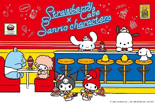 サンリオキャラクターズ“マイメロディ&シナモロール”のパンケーキ、J.S. パンケーキ カフェでコピー サンリオキャラクターズ“マイメロディ&シナモロール”のパンケーキ、J.S. パンケーキ カフェでコピー