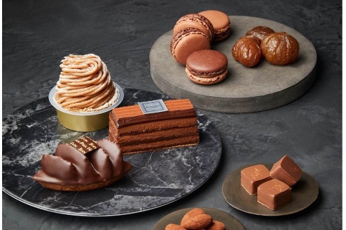 ジャン＝ポール・エヴァン「マロン＆ナッツ」新作ショコラ、ピスタチオ×ビターチョコレートのケーキなど