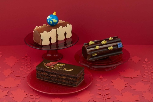 ジャン＝ポール・エヴァンのクリスマスケーキ“小さな天使”躍るチョコのガトーなど3種