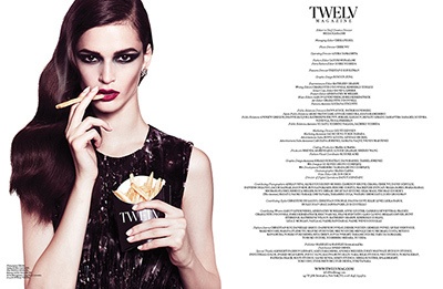 日本人編集長によるNY発ハイファッションカルチャーマガジン「TWELV」日本で発売