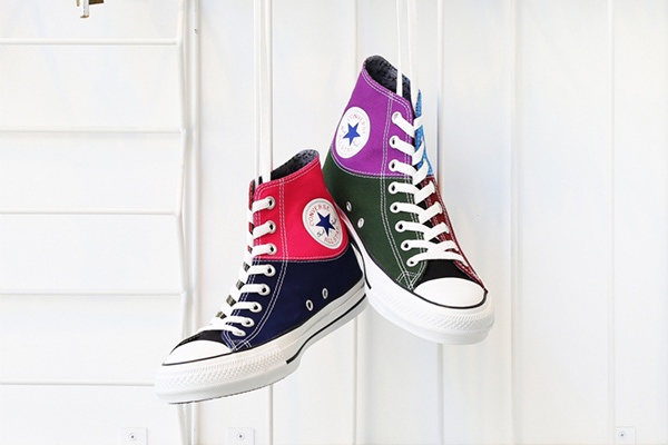 ジャムホームメイド×コンバース、“誕生石”カラーの「ALL STAR 100 HI」