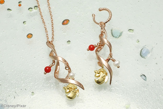 ファインディング・ドリー×ジャム ホーム メイド、‟ドリー”型のネックレス＆イヤーカフコピー