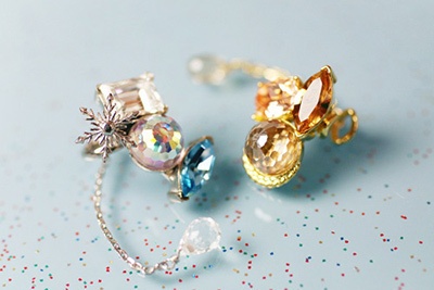 アナと雪の女王×ジャム ホーム メイド、エルサとアナのジュエリーコレクション