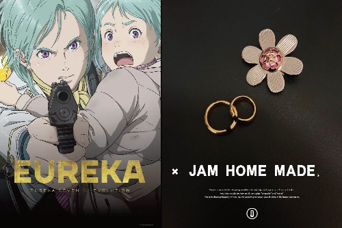 ジャムホームメイド×エウレカ新劇場版のコラボジュエリー、雪月花のブローチ&ネックレスと首輪の指輪コピー ジャムホームメイド×エウレカ新劇場版のコラボジュエリー、雪月花のブローチ&ネックレスと首輪の指輪コピー