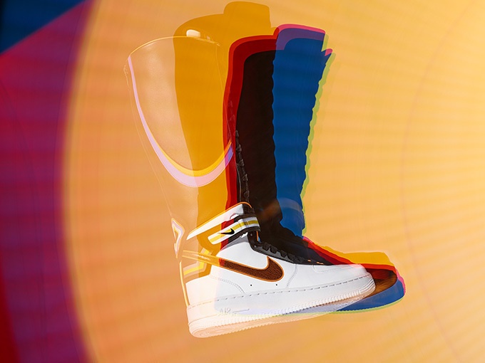 NIKE×ジバンシィのリカルド・ティッシ「ナイキ＋R.T.  エア フォース 1」発表コピー