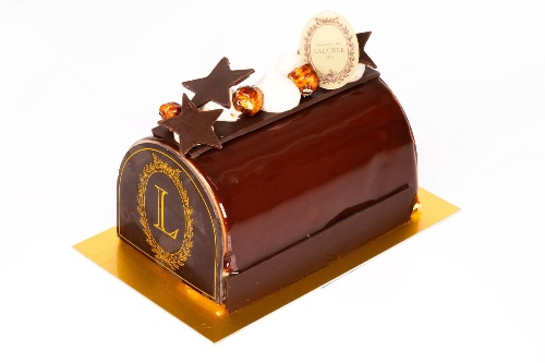 ラデュレ21年クリスマスケーキ、“ローズ×フランボワーズ”の華やかビュッシュ・ド・ノエルコピー