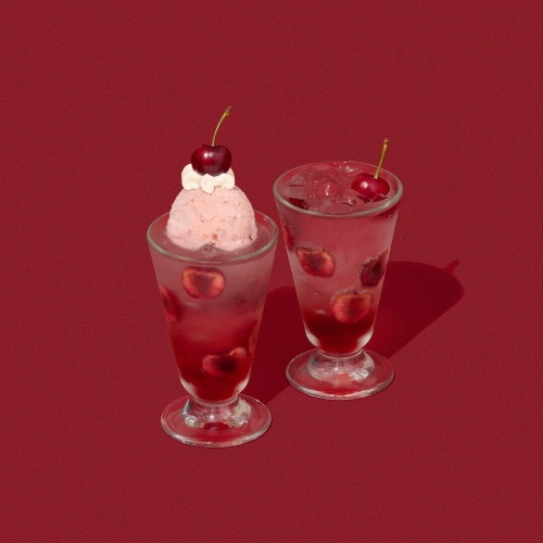 ジェラート ピケ カフェ「アメリカンチェリー」の限定クレープ&シュワっと弾けるチェリーフロートコピー ジェラート ピケ カフェ「アメリカンチェリー」の限定クレープ&シュワっと弾けるチェリーフロートコピー