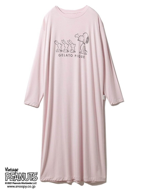 ジェラート ピケ「ピーナッツ」新作ルームウェア、ヴィンテージスヌーピープリントのスウェットやTシャツコピー ジェラート ピケ「ピーナッツ」新作ルームウェア、ヴィンテージスヌーピープリントのスウェットやTシャツコピー