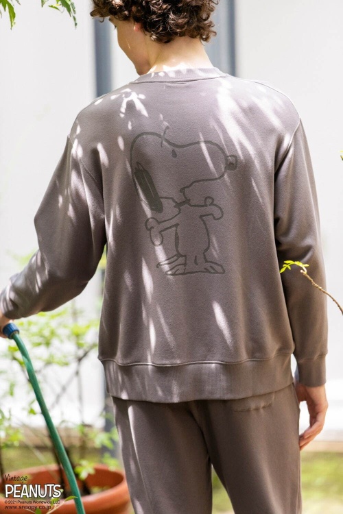 ジェラート ピケ「ピーナッツ」新作ルームウェア、ヴィンテージスヌーピープリントのスウェットやTシャツコピー ジェラート ピケ「ピーナッツ」新作ルームウェア、ヴィンテージスヌーピープリントのスウェットやTシャツコピー