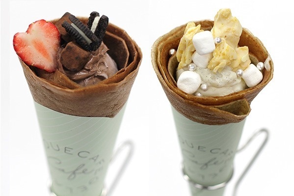 ジェラート ピケ カフェ、バレンタイン＆ホワイトデー限定の"LOVE"クレープ