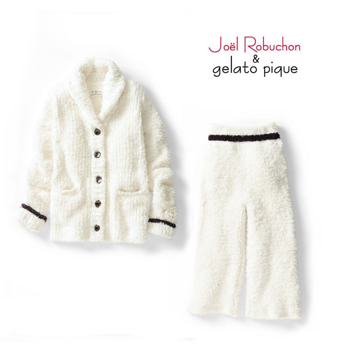 ジェラート ピケ×ジョエル・ロブション、クリスマス向けルームウェアが登場コピー ジェラート ピケ×ジョエル・ロブション、クリスマス向けルームウェアが登場コピー