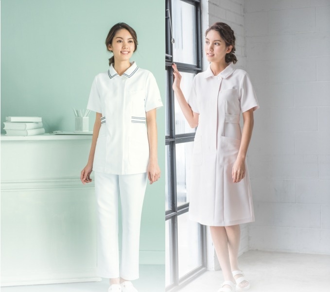 ジェラート ピケの「ナース服」誕生、アニマル柄トップス＆ライン入りワンピースをクラシコとコラボでコピー
