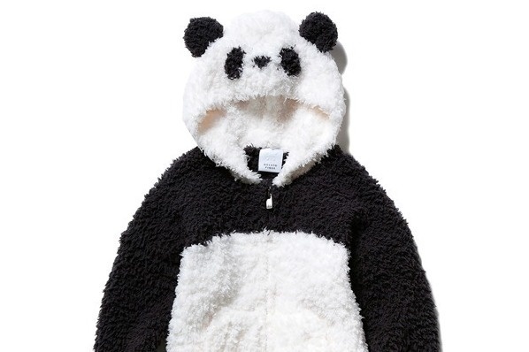 ジェラート ピケの「パンダ」ルームウェア“耳やしっぽ”付き、ハロウィン限定で