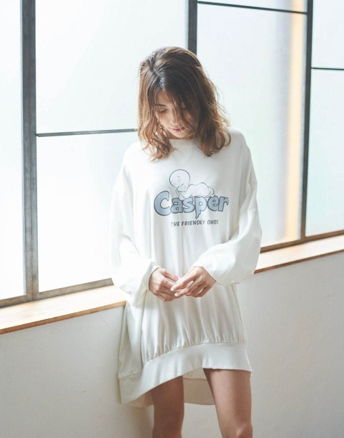 ジェラート ピケ×おばけのキャスパー、すやすや眠るキャスパーTシャツや総柄パジャマコピー ジェラート ピケ×おばけのキャスパー、すやすや眠るキャスパーTシャツや総柄パジャマコピー