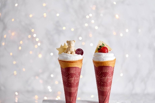 ジェラート ピケ カフェ「ピケベア&ショートケーキ」モチーフのクリスマスクレープコピー ジェラート ピケ カフェ「ピケベア&ショートケーキ」モチーフのクリスマスクレープコピー