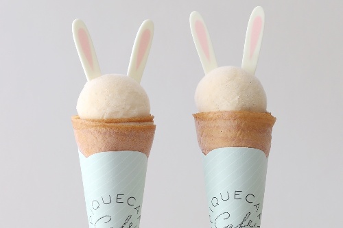 ジェラート ピケ カフェ“バニー”モチーフのイースター限定クレープ＆"ミミ付き"フロート