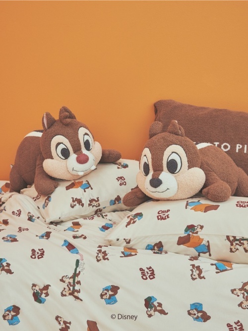 ジェラート ピケ スリープ「チップ&デール」の寝具セット、“ふわふわ”抱き枕&ナイトキャップもコピー ジェラート ピケ スリープ「チップ&デール」の寝具セット、“ふわふわ”抱き枕&ナイトキャップもコピー