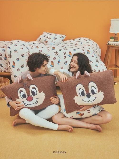ジェラート ピケ スリープ「チップ&デール」の寝具セット、“ふわふわ”抱き枕&ナイトキャップもコピー ジェラート ピケ スリープ「チップ&デール」の寝具セット、“ふわふわ”抱き枕&ナイトキャップもコピー
