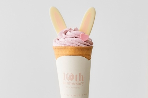ジェラート ピケ カフェ“ウサギモチーフ”耳付きクレープ＆スムージー、クッキー缶やバッグも