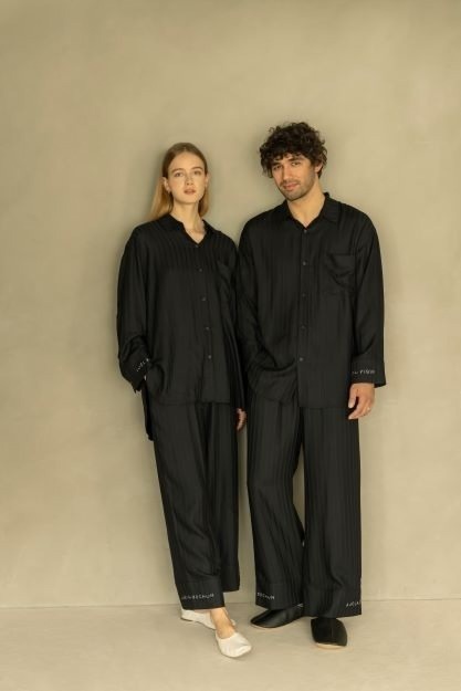 ジェラート ピケ×ジョエル・ロブションの“ブラック”ルームウェア、ボーダーのニットパジャマなどコピー ジェラート ピケ×ジョエル・ロブションの“ブラック”ルームウェア、ボーダーのニットパジャマなどコピー