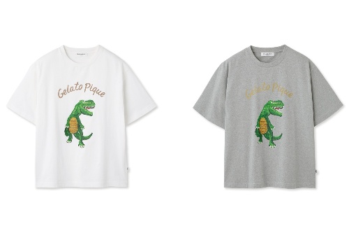 ジェラート ピケ オム“ティラノサウルス主役”のふわモコルームウェア、カズサ マツヤマとコラボ