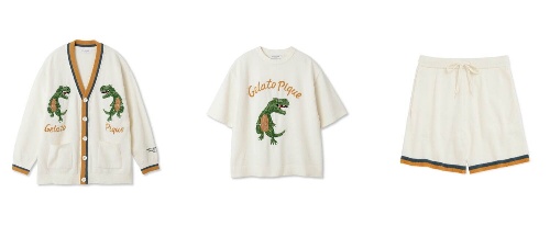 ジェラート ピケ オム“ティラノサウルス主役”のふわモコルームウェア、カズサ マツヤマとコラボコピー ジェラート ピケ オム“ティラノサウルス主役”のふわモコルームウェア、カズサ マツヤマとコラボコピー