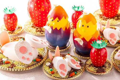 イースタースイーツ<2023春>“卵&うさぎ”モチーフのかわいいお菓子、アフタヌーンティーもコピー イースタースイーツ<2023春>“卵&うさぎ”モチーフのかわいいお菓子、アフタヌーンティーもコピー