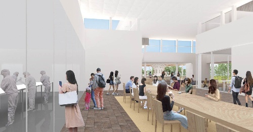 SHIRO「みんなの工場」北海道砂川にショップ・カフェ・ラウンジ・工場併設の新施設コピー SHIRO「みんなの工場」北海道砂川にショップ・カフェ・ラウンジ・工場併設の新施設コピー